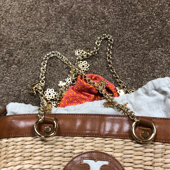 Tory Burch Rattan Charm Handbag - Picture 2 of 4